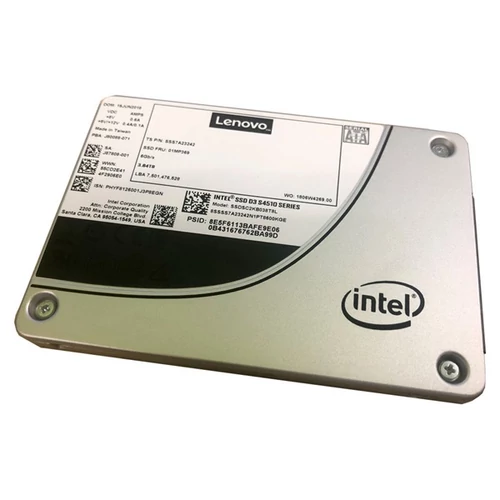 LENOVO szerver SSD - 2.5" 960GB Mainstream SATA 6Gb, Intel S4610, Hot Swap kerettel (ThinkSystem)