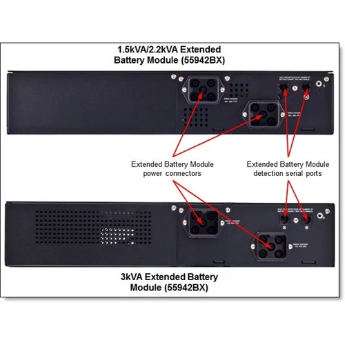 LENOVO UPS - 3000VA, 2700W, Szünetmentes tápegység, Extended Battery Module