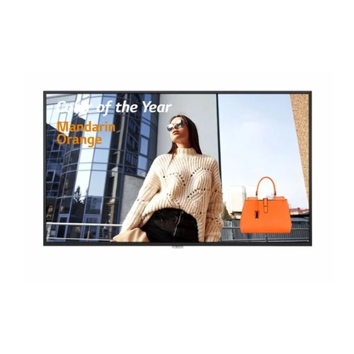 LG 24/7 LFD 65" 65UH5F, 3840x2160, 500cd/m2, 3xHDMI, DisplayPort, DVI, USB, RS232C, LAN, hangszóró