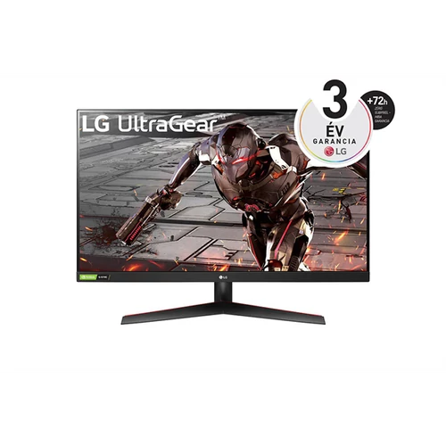 LG Gamer 165Hz VA monitor 31,5" 32GN500, 1920x1080, 16:9, 300cd/m2, 1ms, HDR, 2xHDMI/DP/Audio out, AMD FreeSync