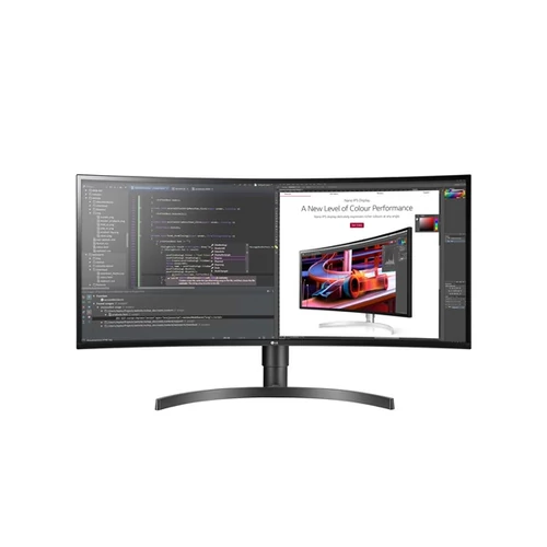 LG Ívelt IPS monitor 34" 34WL85C-B, 3440x1440, 21:9, 300cd/m2, 5ms, HDR, 2xHDMI/DisplayPort/2xUSB, hangszóró