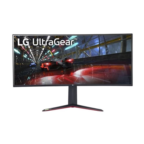 LG Ívelt Gaming 160Hz IPS monitor 37.5" 38GN950, 3840x1600, 21:9, 450cd/m2, 1ms, 2xHDMI/DisplayPort/3xUSB