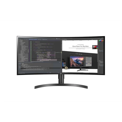LG Ívelt IPS monitor 34" 34WN80C, 3440x1440, 21:9, 300cd/m2, 5ms, HDR, 2xHDMI/DisplayPort/USB-C/2xUSB