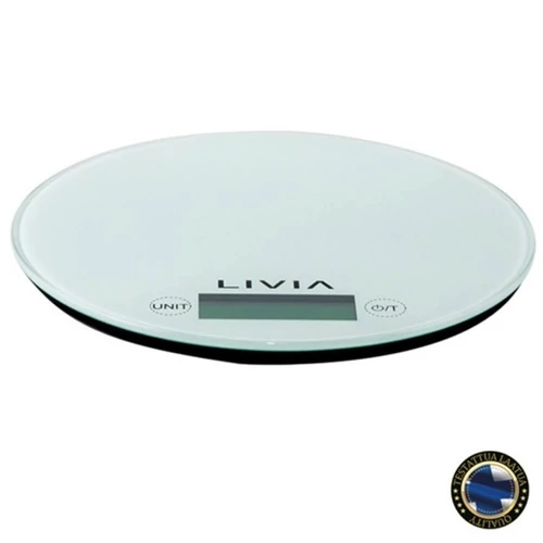 LIVIA - Elektromos Konyhai mérleg 5Kg-ig, KV1560SS