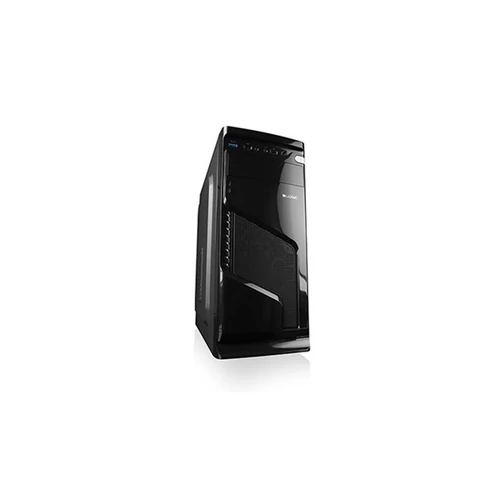LOGIC Ház Midi ATX K1 Tápegység nélkül USB2.0 + 3.0 ,Fekete