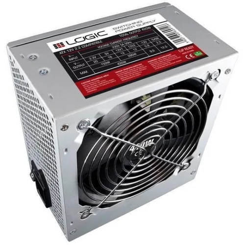 LOGIC Tápegység 420W 12cm ATX, 20+4, 80+