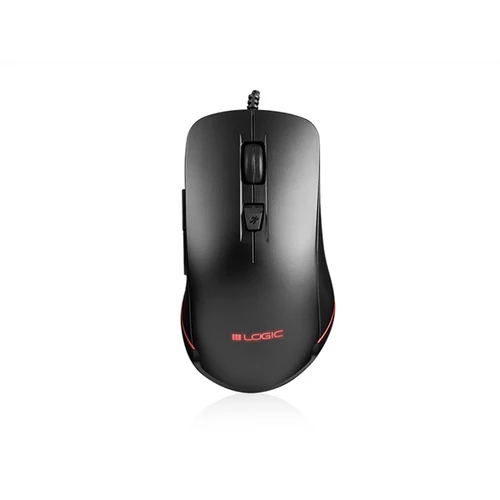 LOGIC Vezetékes Gaming egér optikai Starr One USB, 3200dpi, Fekete