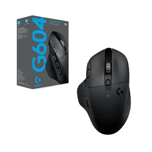 LOGITECH Egér - G604 Lightspeed Vezeték Nélküli Gaming, Fekete