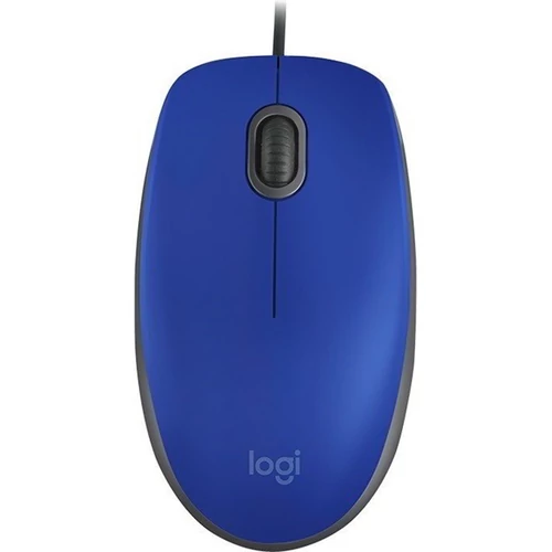 LOGITECH Egér - M110 Silent Vezetékes Optikai, Kék