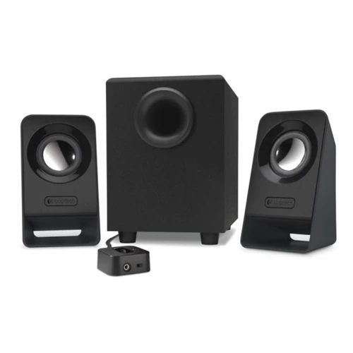 LOGITECH Hangszóró 2.1 - Z213 14W Adapteres, Fekete