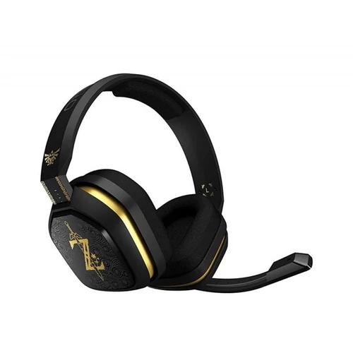 LOGITECH Fejhallgató 7.1 - A10 Astro Gaming Legend of Zelda, Mikrofonos, Fekete-Sárga