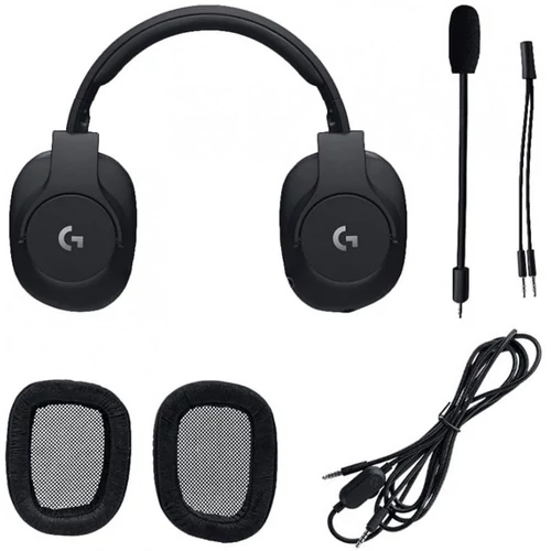 LOGITECH Fejhallgató - Pro Gaming Vezetékes Mikronofos, Fekete
