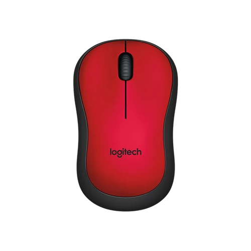 LOGITECH Egér - M220 Silent Vezeték Nélküli Optikai, Piros