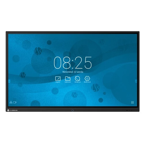 LSK ClassBoard CBT3565S interaktív kijelző, 65", 16:9, 3840x2160, HDMI/USB/VGA/LAN/RS232, multitouch(20 érintés)