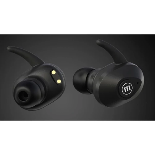 MAXELL vezeték nélküli fülhallgató, MINI DUO earbuds, TWS, bluetooth 5.0, fekete
