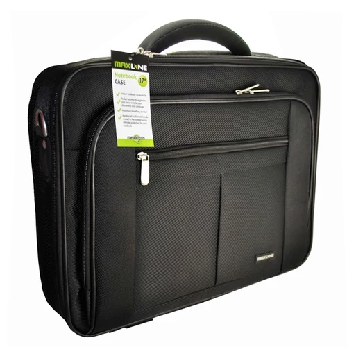 MAX MOBILE Max Line Notebook Táska Business 17,3"-ig, fekete