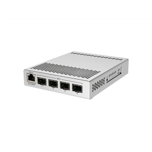 MIKROTIK Cloud Router Switch 1x1000Mbps + 4x10Gbit SFP+, Menedzselhető, Asztali - CRS305-1G-4S+IN