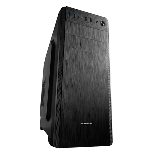 MODECOM Ház Midi ATX Ariel Tápegység nélkül USB2.0 + 3.0, Fekete