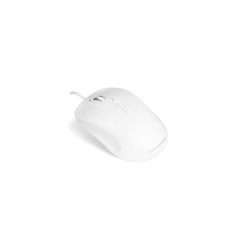 MODECOM Vezetékes egér optikai M10 USB, 1000dpi, Fehér