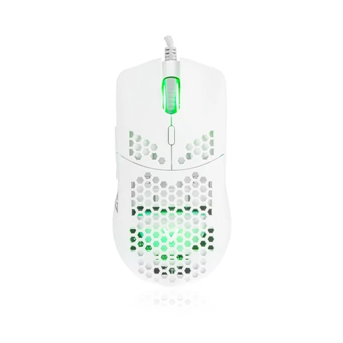 MODECOM Volcano Vezetékes egér optikai Shinobi 3327 USB, 6400dpi, Fehér