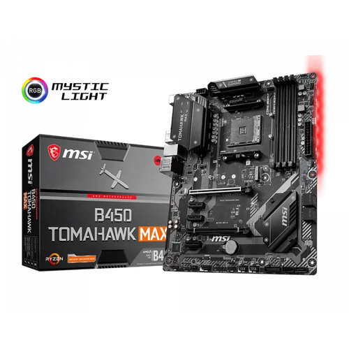 MSI Alaplap AM4 B450 TOMAHAWK MAX AMD B450, mATX