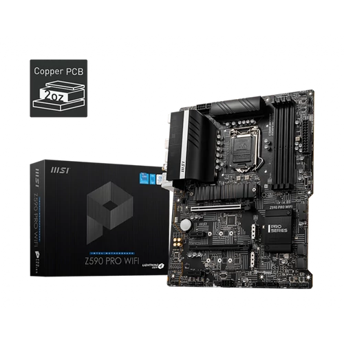 MSI Alaplap S1200 Z590 PRO WIFI Intel Z590, ATX