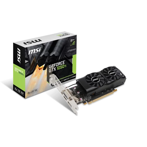MSI Videokártya PCI-Ex16x nVIDIA GTX 1050 TI 4GT LP 4GB DDR5