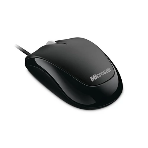 MS Vezetékes egér Notebook Compact OEM Optikai USB Fekete