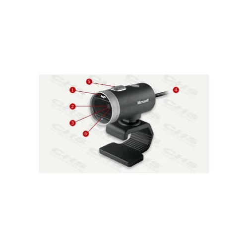 MICROSOFT HW WEBKAMERA LifeCam Cinema, 720p HD Widescreen, Mikrofon