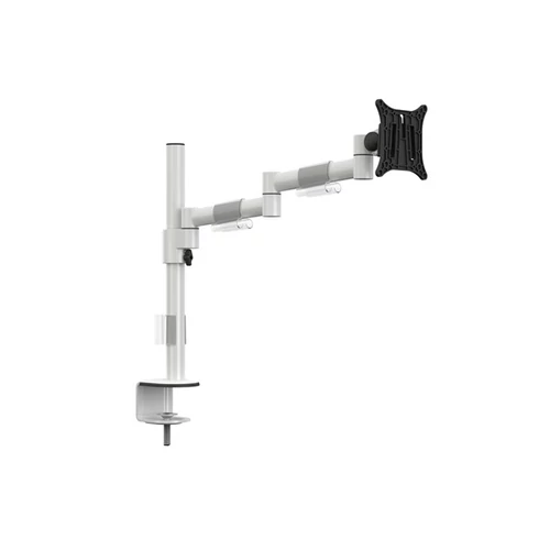 Multibrackets asztali rögzítő Officeline Single II dönthető, forgatható konzol, 15" - 30", fehér