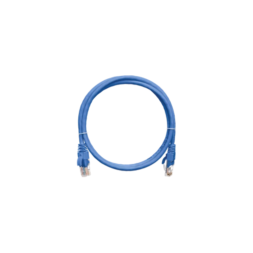 NIKOMAX patch kábel S/FTP, Cat6a, LSZH, 5m ,kék