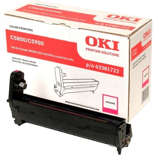 OKI Drum C58/59/5550MFP piros