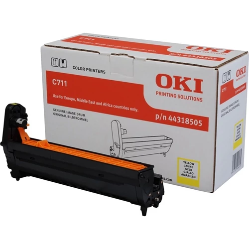 OKI Drum C711 sárga 20K