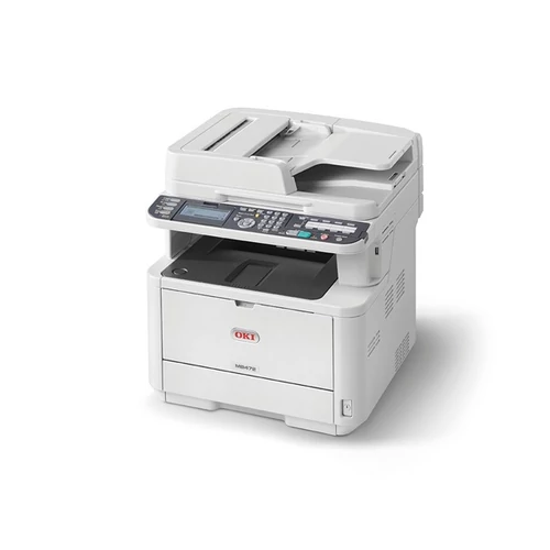 OKI Lézer LED MFP NY/M/S/F MB472dnw, fekete, 512MB, USB/Háló/WiFi, A4 33 lap/perc FF, 1200x1200 dpi