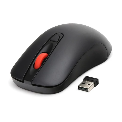 OMEGA Vezeték Nélküli Egér, OM-0520, 1000DPI, Optikai, USB, Fekete