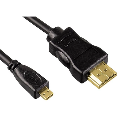 OMEGA kábel, HDMI v.1.4., arany, 5m, fekete