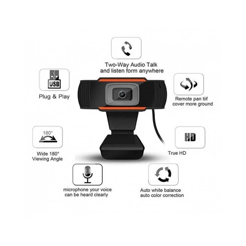 PLATINET webkamera, PCWC720, 720p, beépített mikrofon digitális zajszűrővel