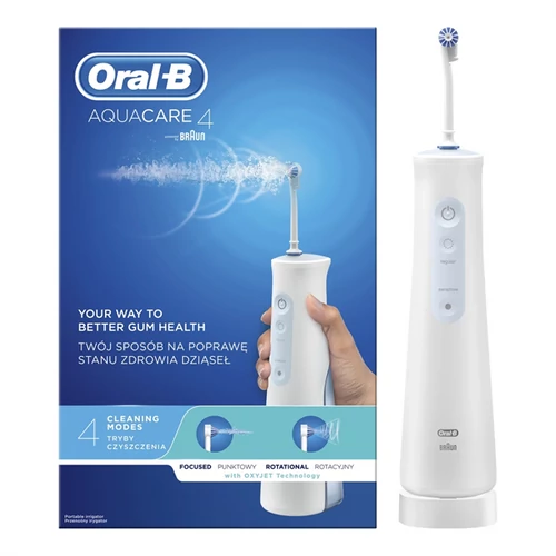 ORAL-B Aquacare4 Szájzuhany Oxyjet Technológiával