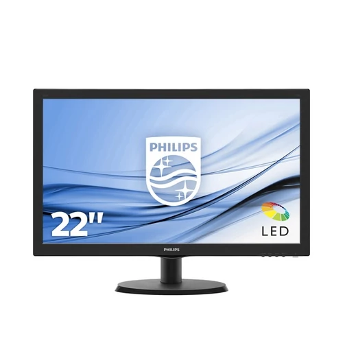 PHILIPS TFT-LCD monitor 21.5" 223V5LSB2,  1920x1080, 16:9, 200cd/m2, 5ms, 60Hz, D-Sub