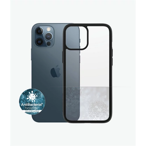 Panzerglass tok, ClearCase w. BlackFrame, Apple iPhone 12 Pro Max