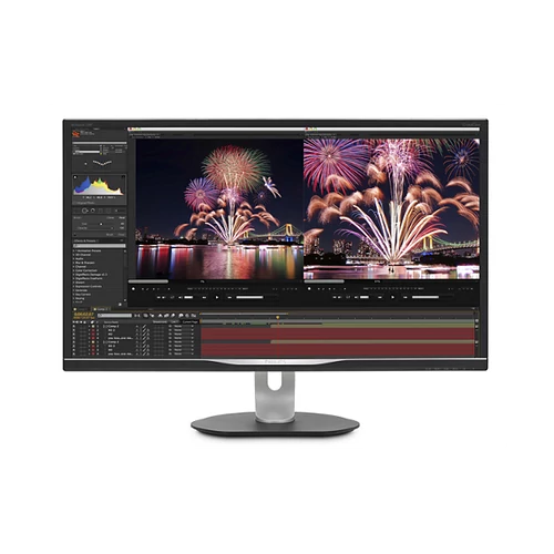 PHILIPS IPS monitor 31.5" 328P6AUBREB, 2560x1440, 16:9, 450cd/m2, 4ms, LAN/VGA/DP/HDMI/USB-C/2xUSB, Pivot, hangszóró