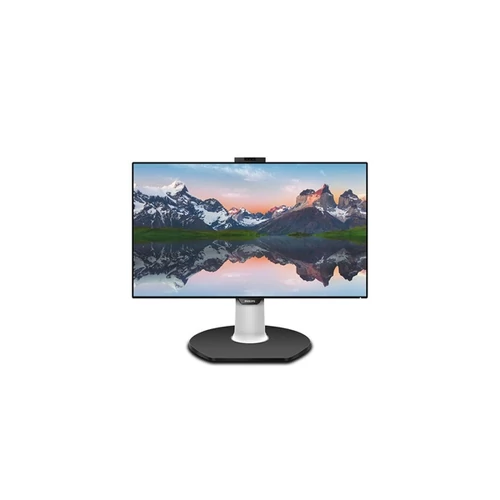 PHILIPS IPS monitor 31.5" 329P9H, 3840x2160, 16:9, 350cd/m2, 5ms, 4xUSB/LAN/2xDP/2xHDMI/USB-C, Pivot, hangszóró&webkam.