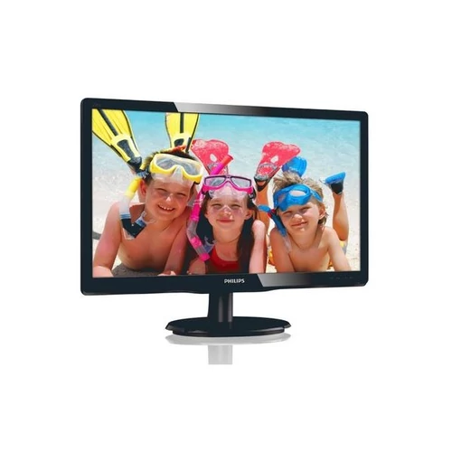 PHILIPS MVA monitor 19.53" 200V4QSBR, 1920x1080, 16:9, 250cd/m2, 8ms, 60Hz, D-Sub/DVI-D