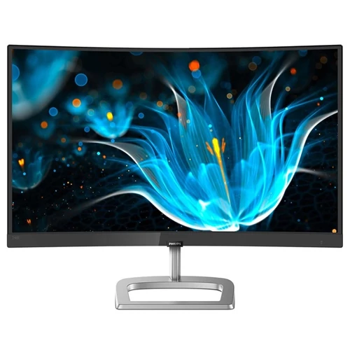 Philips ívelt monitor 23.6" 248E9QHSB/00 1920x1080, 16:9, 250 cd/m2, 4ms, VGA, HDMI