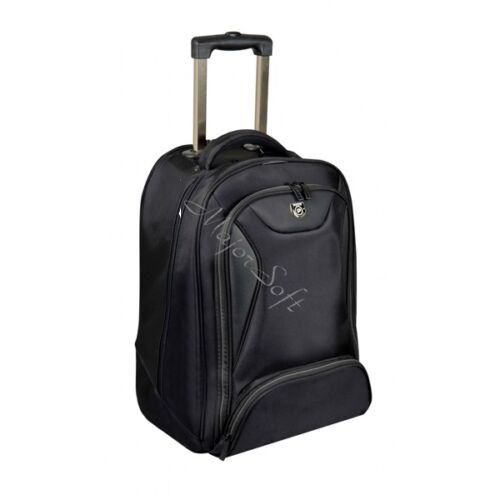 Port Designs notebook hátizsák és gurulós táska, Manhattan, Silent, 14"-15,6" - fekete