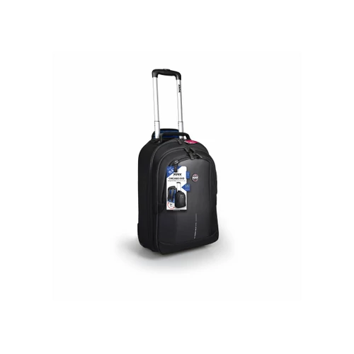 PORT DESIGNS Gurulós Notebook hátizsák 170231, CHICAGO EVO Laptop BACKPACK & TROLLEY 15.6", Fekete