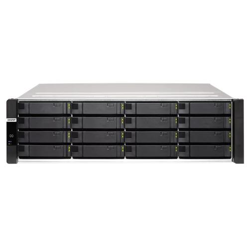 QNAP NAS 16 fiókos ES1686DC-2142IT-96G Xeon 2x8x1.9Ghz, 2x48GB DDR4, 2x3x1GbE, 2x4x10GbE SFP+, 2x2xUSB3.2