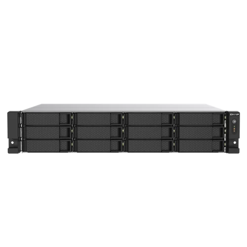 QNAP NAS 12 fiókos TS1273AU-RP-8G AMD Ryzen 4x2,2GHz, 1x8GB RAM, 2x2.5G/1G/100M