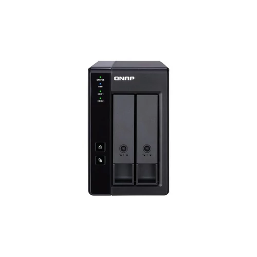QNAP NAS 2 fiókos RAID bővítőegység, NAS-hoz és PC-hez, 1xUSB3.2 (Type-C), Asztali - TR-002