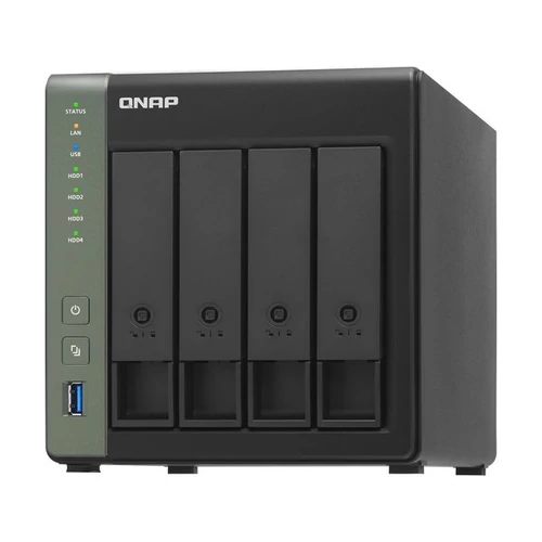 QNAP NAS 4 fiókos TS-431KX-2G 4x1.7 GHz, 2GB RAM, 2x100/1000,  2 x 10GbE SFP+, 3xUSB3.2